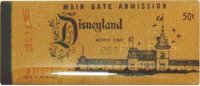 Disneyland Child Ticket Boxed Set (Cover Only)