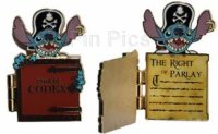 DSF - ''Pirates of the Caribbean: At World's End'' - Stitch with Pirata Codex Book
