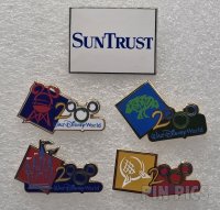 WDW - SunTrust Bank Four Parks Set - 2000 Millennium Celebration