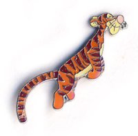 DLRP - Jumping Tigger Mini Pin Set (Jumping Up Only)