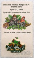 Rainforest Cafe - Cha Cha over Logo - Animal Kingdom Grand Opening - Commemorative