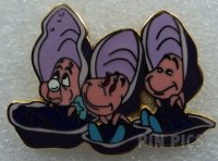 Three Baby Oysters - Alice in Wonderland Framed