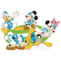 DS - Mickey, Minnie, Donald, Pluto and Goofy - Fab 5 - Football Team