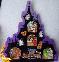 Japan - Mickey, Minnie, Donald, Chip and Dale - Halloween Fun House Set 2004 - JDS