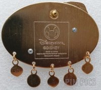DS - Eeyore in Santa Hat - Dangle Ornaments
