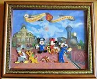 HKDL - 2nd Anniversary Framed 6 Pin Set