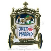 WDW - White Glove - Robin Hood and Maid Marian - Just Married