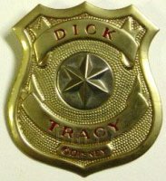 Disney's Dick Tracy Shield Badge
