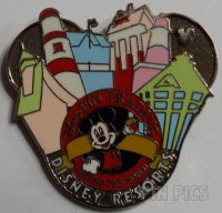 WDW - Pin Trading Around the World Logo Promotion (Disney Resorts)