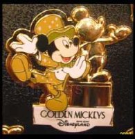 HKDL - Golden Mickeys Pin Set - Mickey Mouse