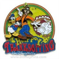 WDW - Happy Thanksgiving 2007 - Donald Duck & Goofy