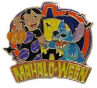 DLR - Create-A-Pin - Mahalo-ween (Lilo and Stitch)