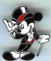 Mickey's of Glendale - Disney Creative Entertainment - Mickey with Top Hat