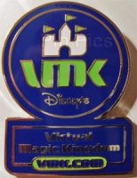 Mickey's of Glendale - Virtual Magic Kingdom VMK Logo Pin