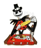 DS - Jack Skellington - Nightmare Before Christmas - Eating Corn - Thanksgiving