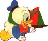 ProPin - Baby Donald with Toy Boat