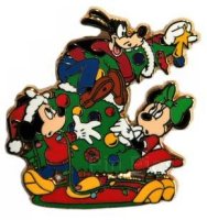 DS - Mickey, Minnie and Goofy - Christmas Tree - Holiday Tree - Days 1-6 - Advent