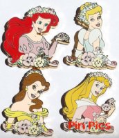 DIS - Princesses with Flowers Set