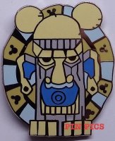 WDW - Hidden Mickey 2007 Series 2 - Blue & Gray Tiki