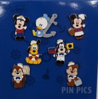 DCL - Mini Cuties - Boxed 7 Pin Set