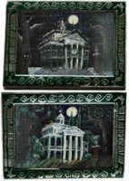 WDI - The Haunted Mansion Holiday Portraits (Lenticular) 6 Pin Set - Haunted Mansion Pin Only