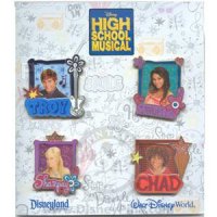 High School Musical 4-Pin Set (Booster Collection)