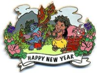 DS - Lilo and Stitch - Hawaii - Happy New Year - Around the World