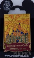 DLR - Sleeping Beauty Castle - Stained Glass - Pin of the Month - Cast Exclusive