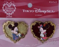 Japan -  Mickey and Minnie Mouse Set - Season of the Heart 2008 - TDS