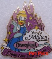 WDTC - Walt Disney Travel Company - Come Live Your Dreams - Daisy Duck as Cinderella (Gift)