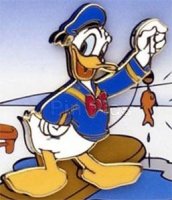 DS - Donald Duck - Caught a Fish - Comic Strip - 70th Anniversary