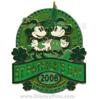 DLR - St. Patrick's Day 2008 - Mickey & Minnie Mouse (Jumbo)
