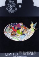 DS - Peter Pan, Tinker Bell, Captain Hook and Mr Smee -55th Anniversary - Jumbo