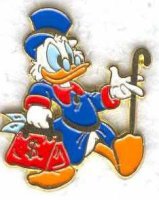 Sedesma - Scrooge McDuck with Money Bag (Gold)