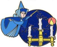 Disney Auctions - Merryweather Lighting Candles (Gold Artist Proof)