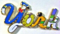 WOD NYC - New York City - Character Letters (3 Pin Set) ''York'' Pin Only