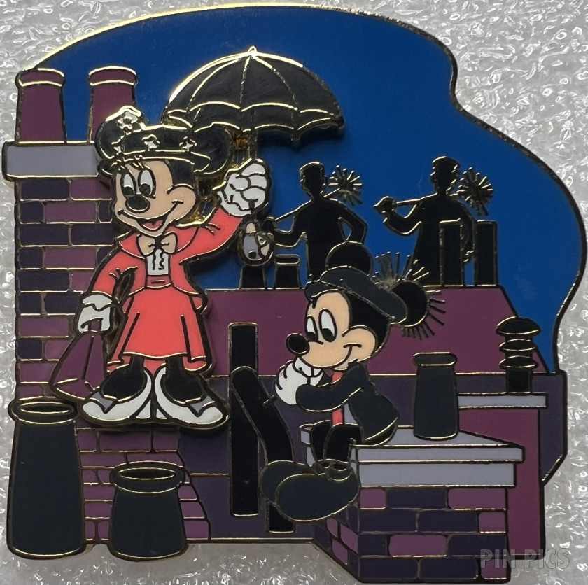 メリーポピンズ ピンバッジ Mary Poppins PIN 1990年 Amazon.com