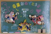 Japan - Mickey, Minnie, Donald, Daisy, Chip and Dale - Graduation Set 2008 - JDS