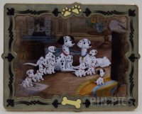 DS - Pongo and Perdita - 101 Dalmatians - Classic - Jumbo and Easel