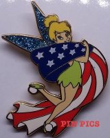 Patriotic Tinker Bell - American Flag