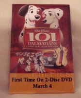 Button - 101 Dalmatians - 2-Disc DVD Release