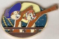DSF - Pirates of the Caribbean Movie Trilogy - Pirate Chip & Dale with Telescope (Artist Proof)
