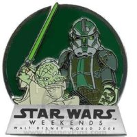 WDW - Star Wars Weekends 2008 - Yoda and Clone Commander Gree