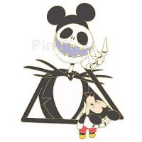 DS - Jack Skellington with Mickey Doll - Mickey Ears - Nightmare Before Christmas