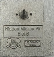 DLR - Chip - Hong Kong - Postcard - Hidden Mickey 2008
