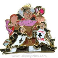 WDW - Pin Trading University - Disney's Pin Celebration 2008 - Games Club - Queen of Hearts