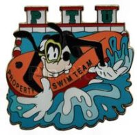 WDW - Goofy - Swimming - Sports - Pin Trading University - Tin - Mystery