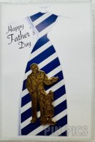 DS - Walt Disney, Mickey - Tie Pin - Father's Day Card