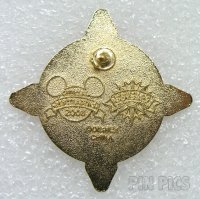 DLR - Mickey with Map - Compass Rose Logo - 2008 Pin Odyssey - Starter