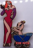DS - Jessica Rabbit and Baby Herman - ARTIST PROOF - Mother's Day - Gold
